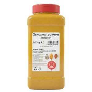 curcuma polvere dispecer 600g pavone